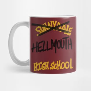 Buffy school t shirt Mug